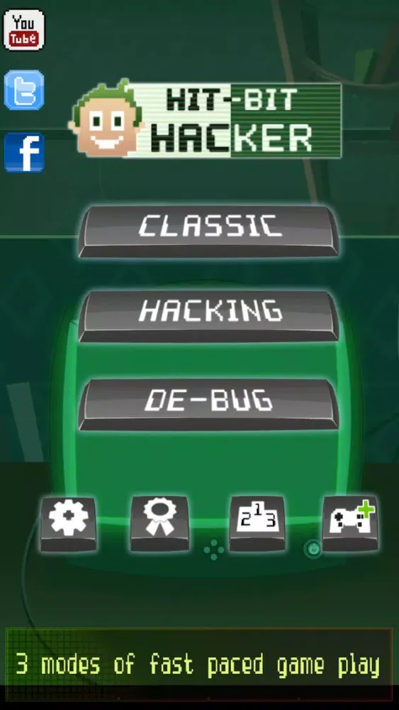 Hit Bit Hacker - Tap 1010 ! スクリーンショット